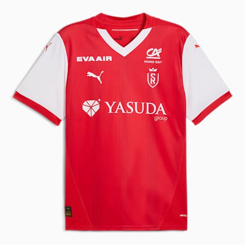 Tailandia Camiseta Stade Reims Primera Equipación 2024/2025